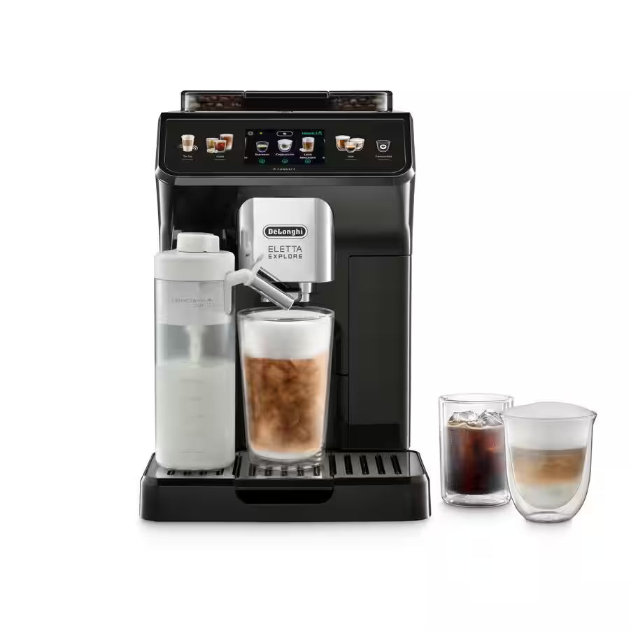 De’Longhi Eletta Explore COLD BREW Machine espresso full automatique avec broyeur (ECAM450.65.G)